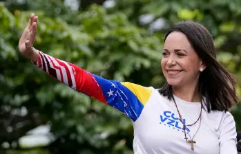 María Corina Machado afirma que regresará a Venezuela “en pocas semanas”. FOTO: AFP.