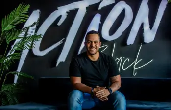 Wilder Zapata, fundador y CEO de Action Black, asegura que la próxima etapa de crecimiento de Action Black estará respaldada por inversiones, socios estratégicos y nuevos negocios más allá de los gimnasios. FOTO: JULIO HERRERA