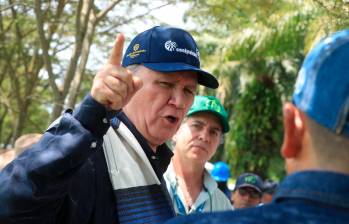 Indalecio Dangond, ministro de Agricultura, aclaró que sus cuestionamientos sobre la rentabilidad del arroz se referían específicamente a La Guajira. FOTO MINAGRICULTURA.