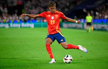 Lamine Yamal, figura de la Selección de España, tiene el récord de ser el futbolista más joven en debutar en una Eurocopa. Lo hizo con 16 años y 337 días en el duelo de su equipo contra el seleccionado croata. FOTO getty