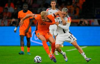 El juego se disputó en el Johan Cruyff Arena, casa del Ajax. FOTO: Tomada del X @EURO2024DE