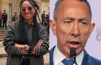 Juliana Guerrero y Ricardo Roa. Fotos: Presidencia