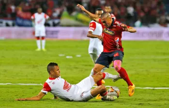 El futbolista Vladimir Marín fue una de las figuras del Medellín en el segundo semestre de 2014, cuando jugó la final contra Santa Fe. FOTO: JUAN ANTONIO SÁNCHEZ