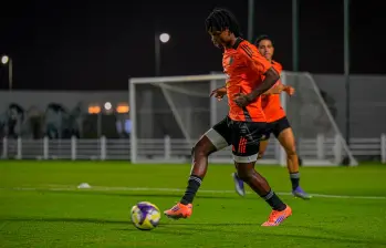 Cristian Flórez, volante del seleccionado de Colombia. FOTO CORTESÍA FCF