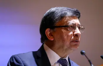 Jorge Enrique Ibáñez Najar, presidente de la Corte Constitucional. FOTO COLPRENSA