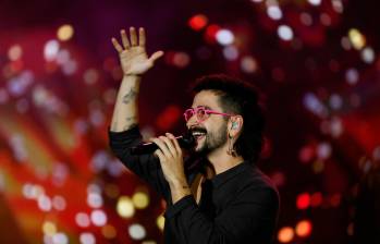 Camilo inició su gira Nuestro Lugar Feliz Tour con cinco fechas en Colombia y un cierre especial en Medellín, donde se espera una celebración masiva en el Parque Norte. FOTO Colprensa
