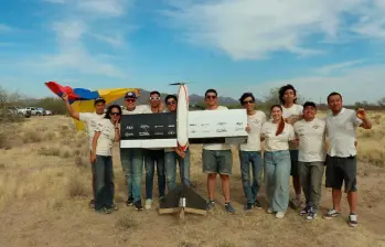 El equipo de la UPB recibió elogios de sus pares internacionales por su desempeño en la competencia. FOTO: CORTESÍA