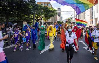 Cerca de 100.000 personas participarán de esta nueva edición de la Marcha del Orgullo en Medellín el próximo 30 de junio. Foto: Carlos Alberto Velásquez