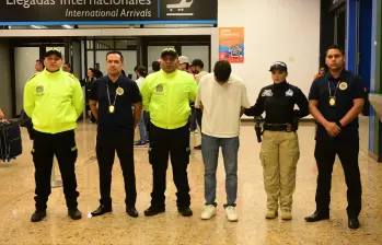 Uno de los detenidos fue capturado en Perú gracias a la investigación policial. FOTO: Cortesía