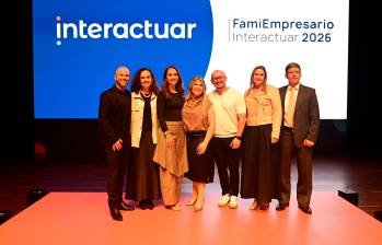 El FamiEmpresario Interactuar se consolidó en su edición número 36 como el escenario de reconocimiento microempresarial más importante de Colombia. FOTO cortesía Interactuar