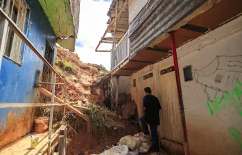 Así luce hoy el sector de Los Olivares en Itagüí afectado por la emergencia de 2025. Foto: Andrés Camilo Suárez Echeverry