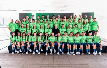 El Team Sistecrédito en pleno, listo para la temporada 2026. FOTO CORTESÍA 