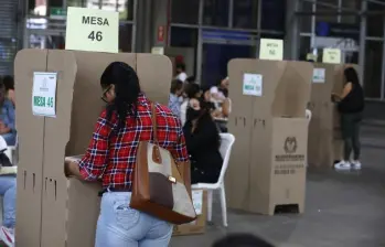 La consulta popular este 26 de octubre tendrá cerca de 20.000 mesas de votación en el país, según la Registraduría. Foto: Edwin Bustamante Restrepo