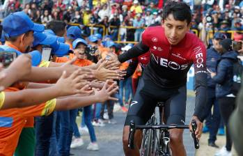 Egan Bernal, ganador del primer Tour Colombia. Foto: Manuel Saldarriaga Quintero