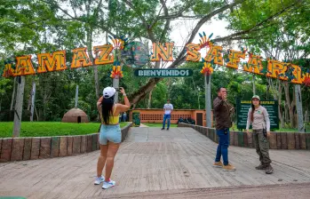 El parque Hacienda Nápoles es uno de los destinos temáticos más visitados en América Latina. FOTO: CAMILO SUÁREZ