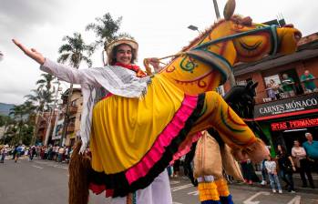 La Muestra Silletera es uno de los eventos más esperados. FOTO: EL COLOMBIANO