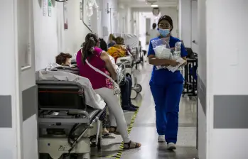 El Hospital General Medellín es uno de los más golpeados por los retrasos en los pagos de las EPS intervenidas por el Gobierno Nacional. FOTO: Julio César Herrera Echeverri