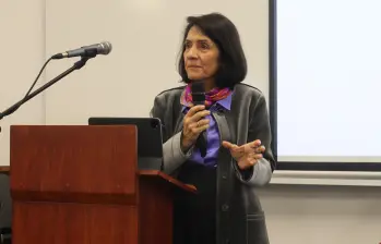 Olga Lucía Acosta, codirectora del Banco de la República. FOTO: Cortesía Universidad del Rosario