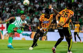 Nacional enfrentará este sábado al Pereira en Yopal. FOTO JAIME PÉREZ
