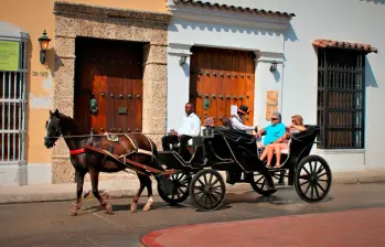 62 coches eléctricos reemplazarán los tradicionales coches de caballos de Cartagena. FOTO GETTY