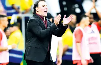 Néstor Lorenzo logró su primera victoria con Colombia este miércoles en la Copa Mundo-2026. Foto: AFP