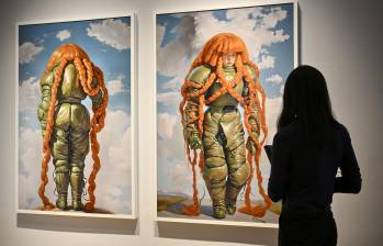 La subasta de arte con IA en Christie’s dejó ventas millonarias y controversia en el mundo del arte. FOTO AFP