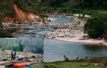 La minería ilegal de oro ahora acecha los ríos y la riqueza natural del Oriente antioqueño