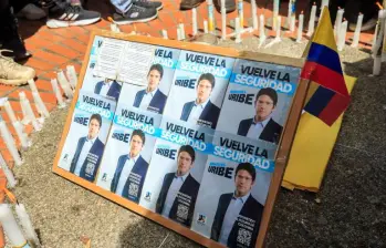 El atentado contra Miguel Uribe ha suscitado marchas y múltiples expresiones de rechazo y solidaridad. FOTO: CAMILO SUÁREZ