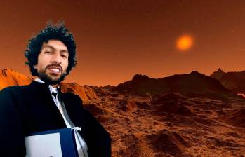 El colombiano de 30 años es cofundador de un semillero de enseñanza y divulgación astronómica llamado Orbitamautas. Fotos: Cortesía y Getty