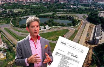 Las obras del autódromo de Bello o Central Park fueron contratadas durante el último año de la gobernación de Luis Pérez. FOTOS: EL COLOMBIANO