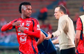 DIM recibe al Internacional de Bogotá en el Atanasio. FOTO MANUEL SALDARRIAGA