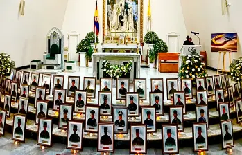 El pasado 23 de marzo, en Puerto Leguízamo (Putumayo), se precipitó un avión de la FAC, dejando un saldo de 69 uniformados fallecidos. FOTO: Colprensa