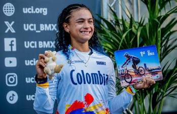 Camila “Camiflow” de La Hoz es la campeona mundial de BMX Racing en la categoría Challenger sub-12. FOTO: Instagram camiladelahoz_bmx