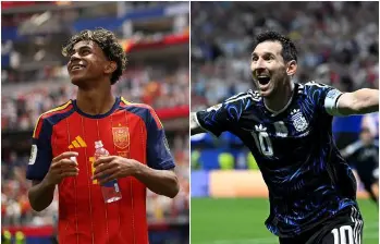 El esperado enfrentamiento de este domingo entre la España de Luis de la Fuente y la Argentina de Lionel Messi no solo paraliza a la afición en las calles de Barcelona o Buenos Aires, sino que también desafía las métricas predictivas. FOTO: Tomada de redes sociales @SEFutbol y @AFASeleccionEN
