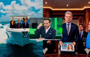 Un video creado con imágenes de inteligencia artificial agita la campaña presidencial 2026. Fotos: EL COLOMBIANO y tomada de video