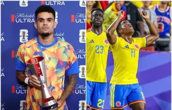 Pese a recibir el premio oficial de la Fifa como el mejor jugador frente a Ghana, el delantero del Bayern Múnich utilizó su tiempo frente a los micrófonos para asegurar públicamente que el verdadero merecedor del galardón era su compañero Jhon Arias. FOTO: Juan Antonio Sánchez y Fifa