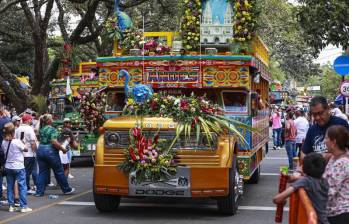 Este 1 de agosto será el Desfile Chivas y Flores, desde las 2:00 de la tarde por toda la Avenida Regional. FOTO Manuel Saldarriaga