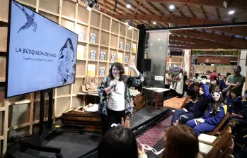 Presentación de La búsqueda de Salo en la Filbo 2026. Foto: Cortesía CNMH