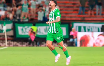 Atlético Nacional hace su estreno en Liga frente al Chicó. FOTO MANUEL SALDARRIAGA