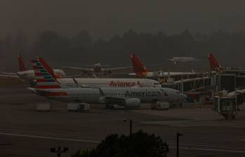 El año pasado por el aeropuerto José María Córdova de Rionegro pasaron 11,8 millones de viajeros. FOTO Manuel Saldarriaga