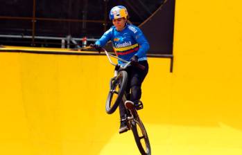 Queen Saray Villegas será la primera en representar a Colombia en la disciplina del BMX Freestyle en unos Juegos Olímpicos. FOTO @FEDECICLISMO
