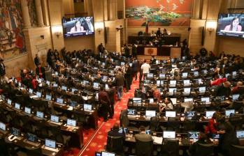 Congreso de la República. Foto: Colprensa