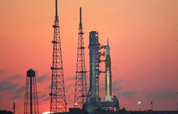 La nave Orion, de la misión Artemis II, ya despegó y se encuentra en el espacio, en la órbita de la Tierra. Foto: Getty Images
