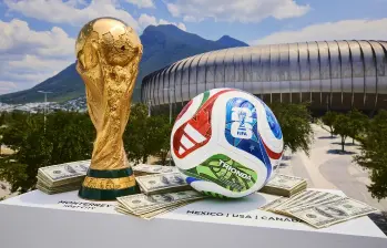 Los derechos de retransmisión aportarían US$3.900 millones, casi la mitad de los ingresos proyectados para la FIFA. FOTO: AFP+ Y EL COLOMBIANO