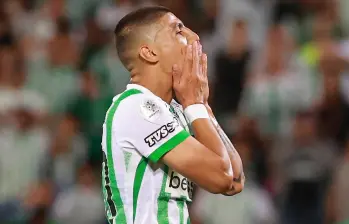 El argentino Juan Bauzá es de los extranjeros que menos minutos ha disputado este semestre con Nacional. FOTO Manuel Saldarriaga