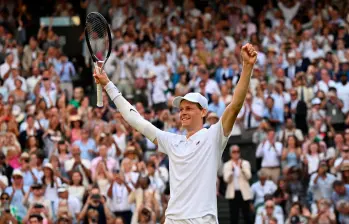 Después de ser campeón de Wimbledon, Sinner se fue a descansar a su casa en Italia. FOTO captura de video