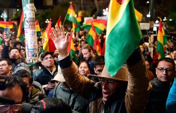 Las tensiones electorales en Bolivia están al rojo vivo por el fin de la época socialista. Foto: Afp