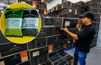 MonteRojo ha logrado posicionarse entre las marcas de pasabocas premium más vendidas del país y tiene presencia en 15 mercados internacionales. FOTO: EL COLOMBIANO