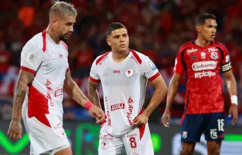 El delantero argentino Rodrigo Holgado, de 30 años, fue una de las figuras del América de Cali en 2025. Desde inicios de este año no juega con el cuadro vallecaucano. Foto: Manuel Saldarriaga