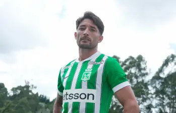 Milton Casco, refuerzo argentino para Nacional en la temporada 2026. FOTO CORTESÍA ATLÉTICO NACIONAL